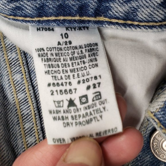 Classic Medium Light Wash Straight Leg Tommy Hilfiger Jeans Womens Size 10 VTG - Picture 5 of 8